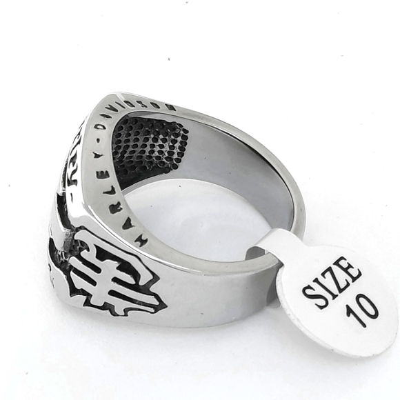 Harley-Davidson Stainless Steel RING NWT 💍 - Picture 4 of 6